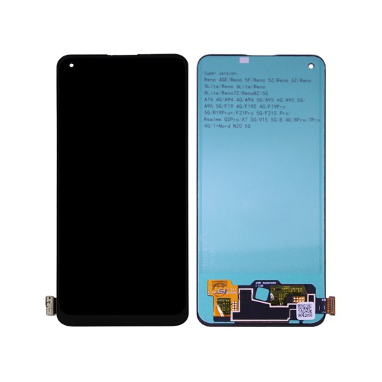 Touch+Display Oppo Reno6 Z Preto Touch+Display Oppo Reno6 Z Preto